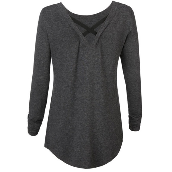 NWOT ATC Crossback Sweatshirt by Cabi - Picture 2 of 3